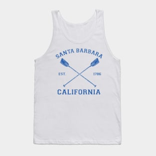 Vintage Santa Barbara Vacation Design Tank Top